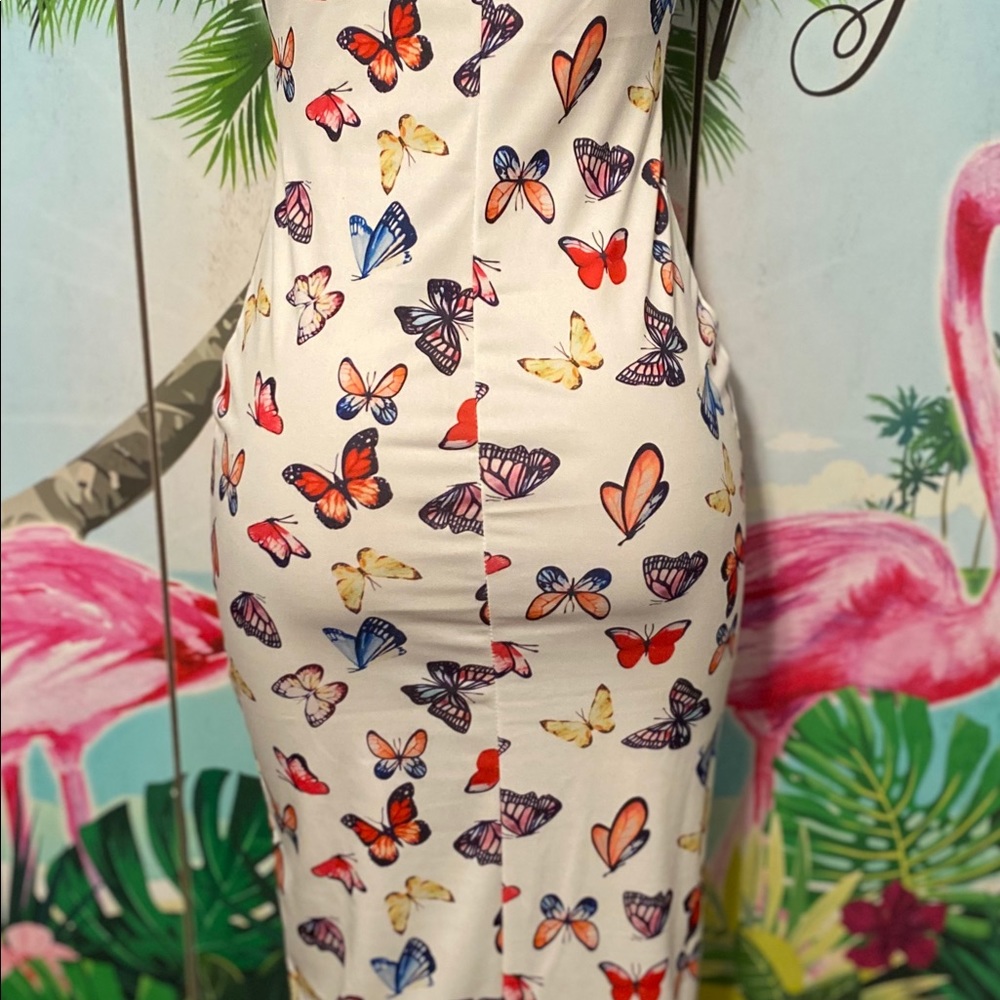 Butterfly Maxi Dress